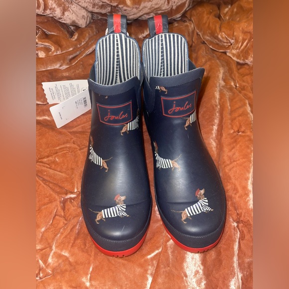 joules dog rain boots